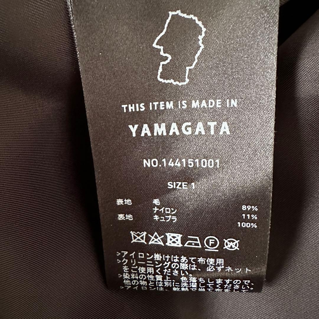 UNITED TOKYO コントラススリーブビックカラーコート