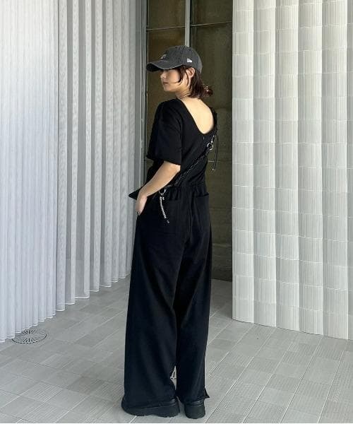 hitomi1010【アメリ】BACKOPEN SWEATROMPERS