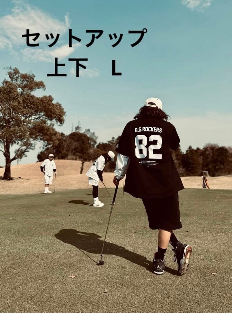 ゴールドゴルフロッカーズBASEBALL SHIRT & SHORTS サイズL