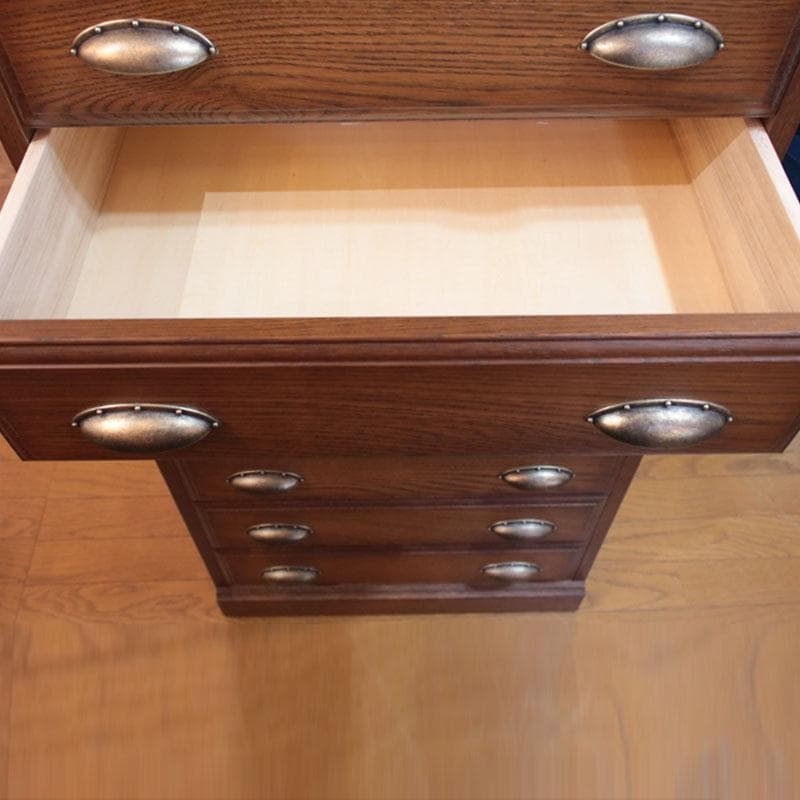 日本製木製チェスト 8段引出 ナチュラル シンプル 国産 139-004