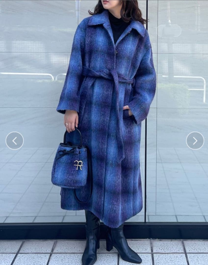 フレイアイディー【COAT LABコートラボ限定】ポンテトルトシャギーコート