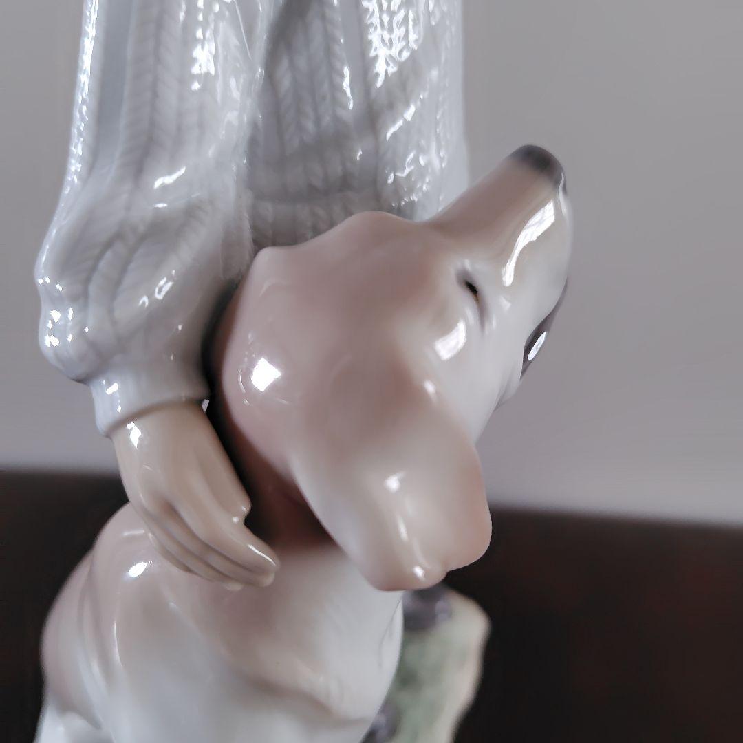 リヤドロ 僕の親友 ラブラドール レトリバー 犬 置物