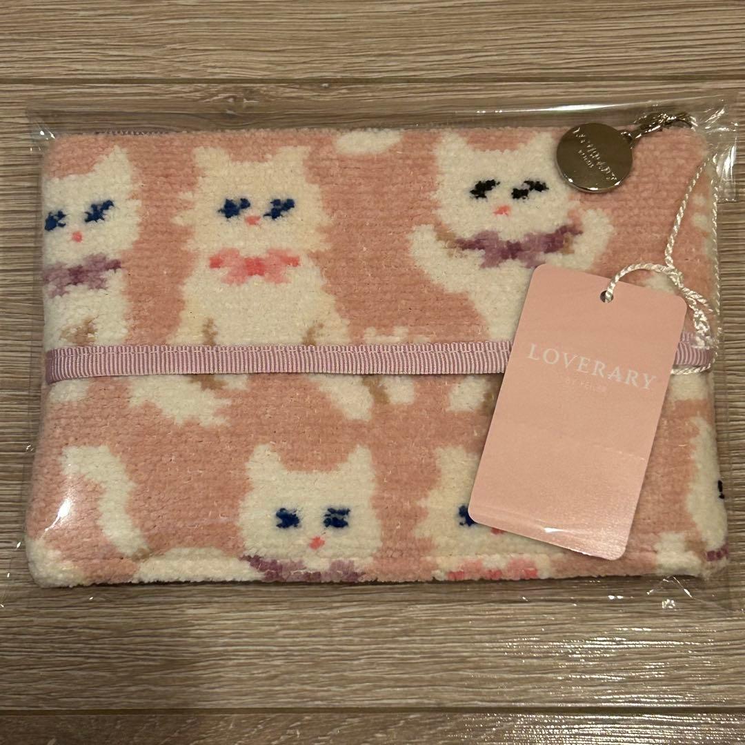 FEILER モフモフネコチャン ティッシュポーチ