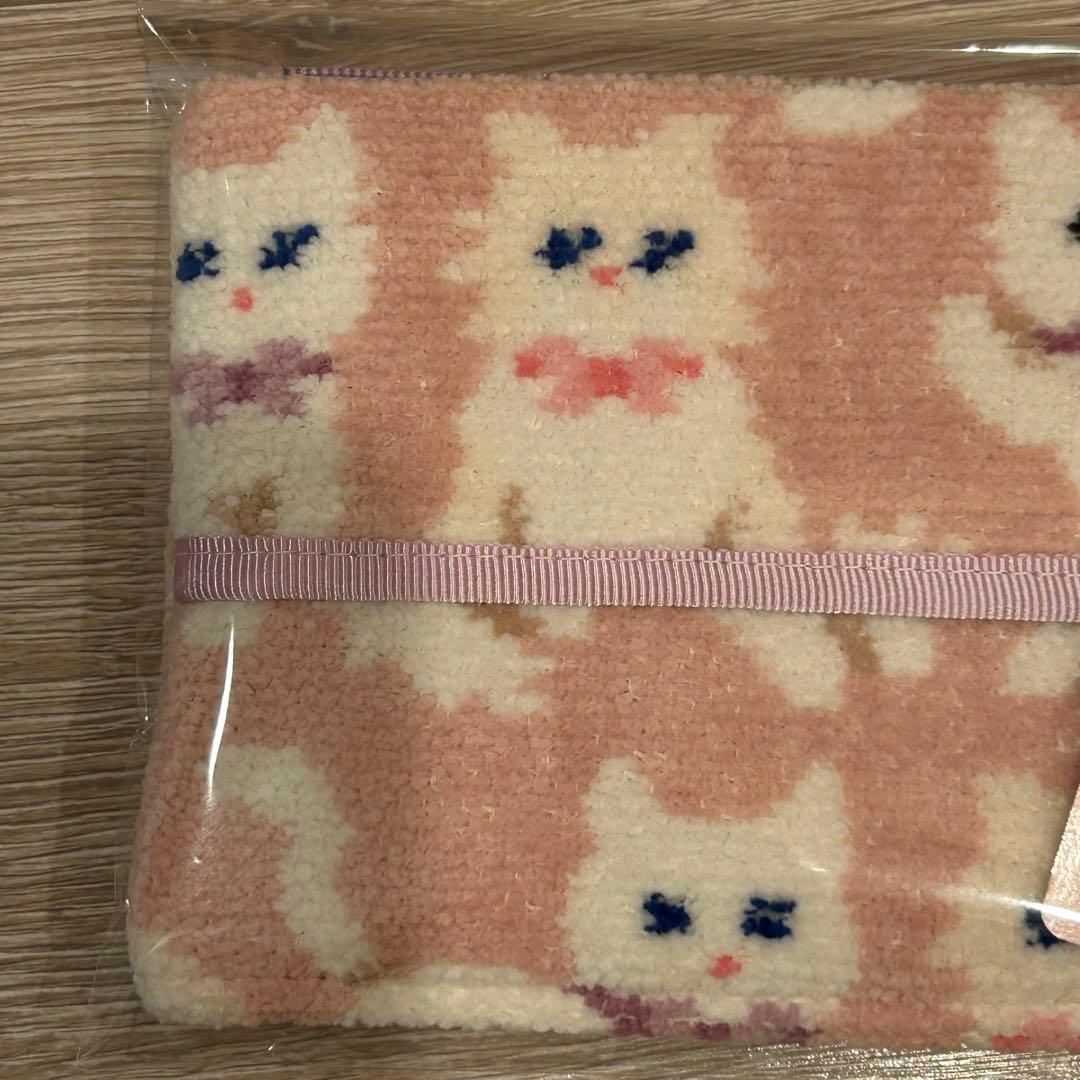 FEILER モフモフネコチャン ティッシュポーチ