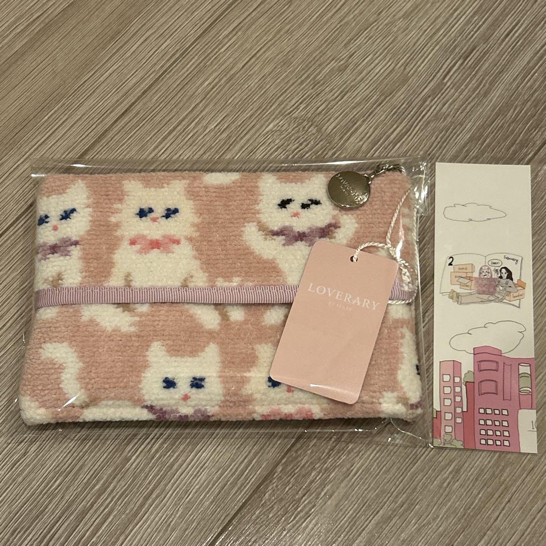 FEILER モフモフネコチャン ティッシュポーチ