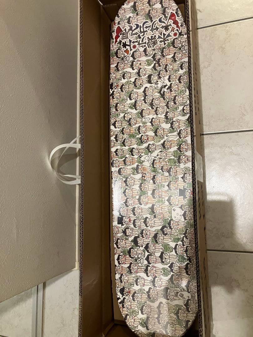 とんねるず　木梨憲武　木梨アート大サーカス展限定　スケボーサイドテーブル　非売品