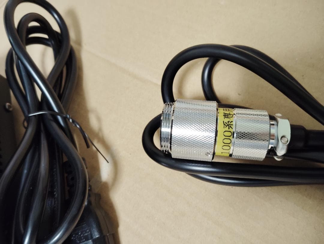 ドラグノフＳＶＤ　名鉄1000系側面方向幕用電源ケーブル・昇圧器セット