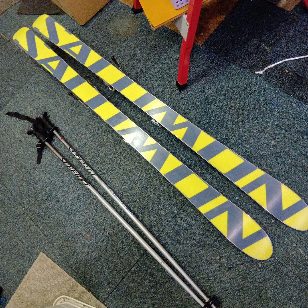 145cmサロモン…メンテナス済 フリースタイルスキー