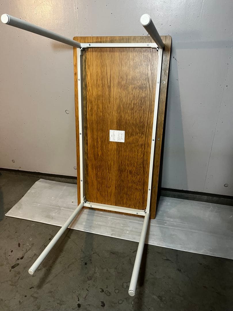 ku★無印 システムデスク・オーク材天板・幅１２０ｃｍ