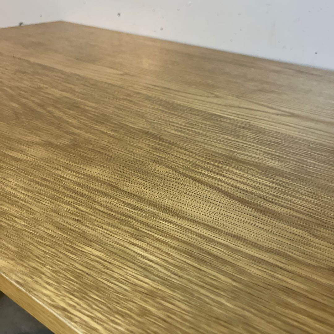 ku★無印 システムデスク・オーク材天板・幅１２０ｃｍ