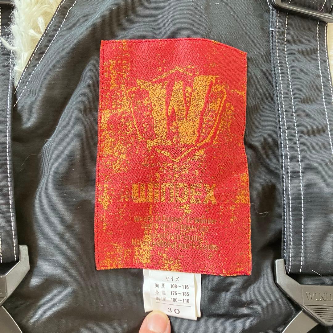 #C3✨希少 レアWINDEX✨スキー スノボ ウェア 上下 メンズXL レトロ