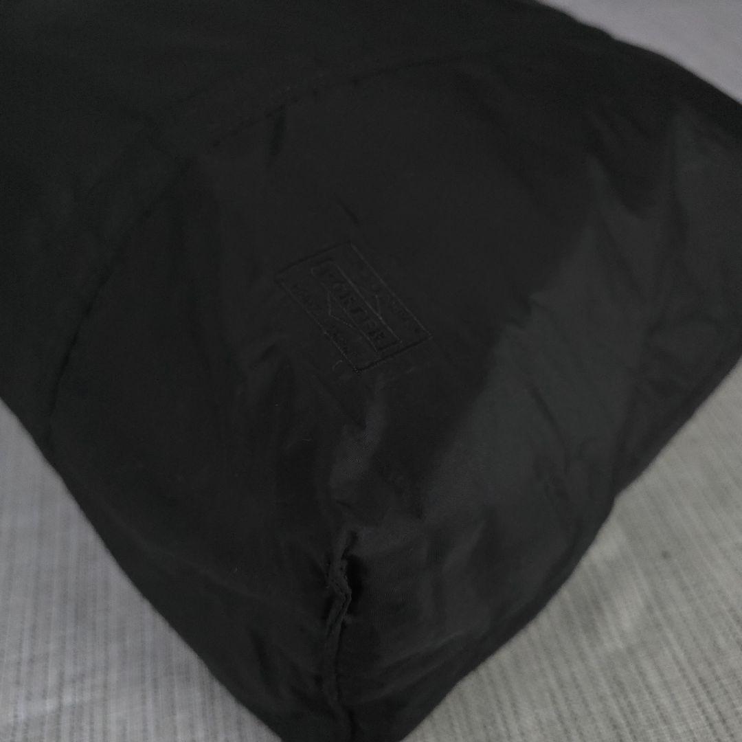 希少型番　PORTER　ポーター　トートバッグ　ハンドバッグ　刺繍タグ　ブラック