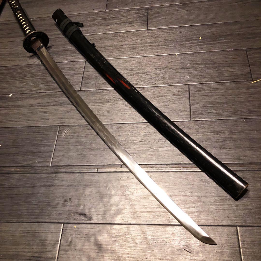 高級模造刀　土佐刀剣　本研波刃　亜鉛合金