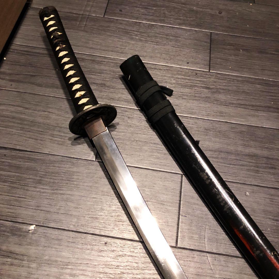 高級模造刀　土佐刀剣　本研波刃　亜鉛合金