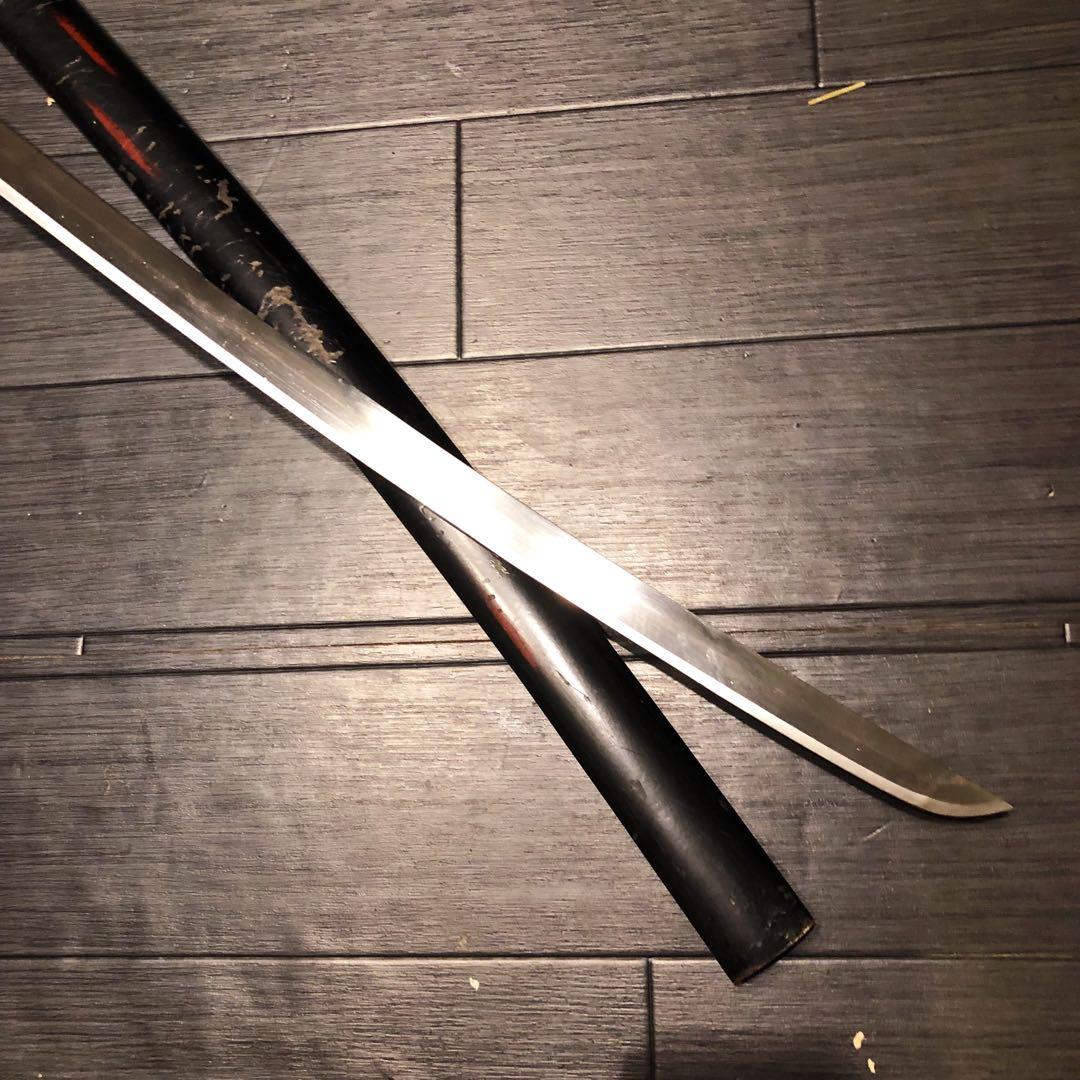 高級模造刀　土佐刀剣　本研波刃　亜鉛合金