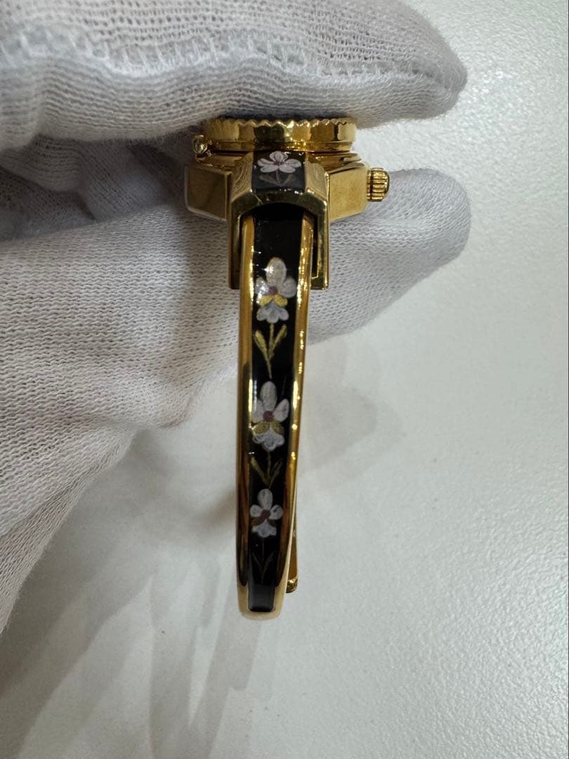 【美品】ANDRE MOUCHE アンドレムッシュ 腕時計 バングルウォッチ