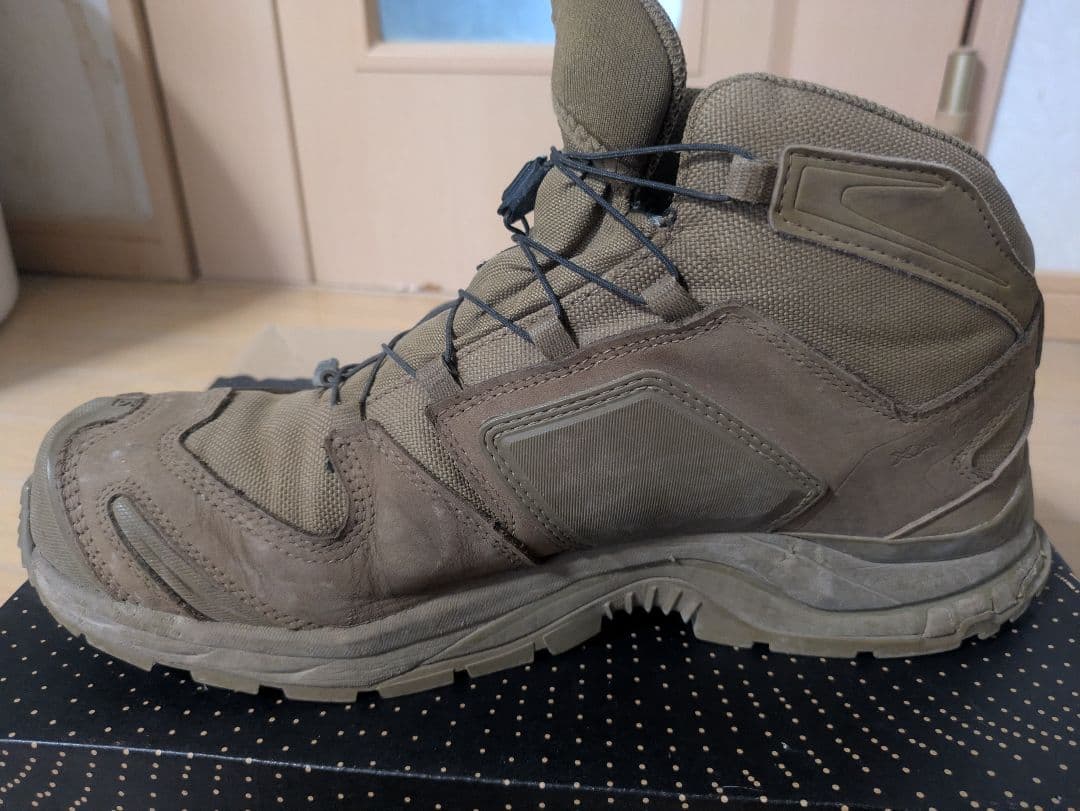 Salomon XA FORCES MID GTX Coyote28.5箱タグ