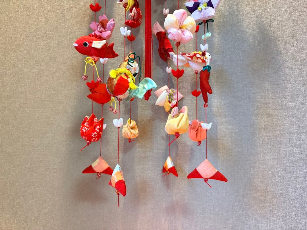 豪華つるし雛No.184・ひな祭り・桃の節句・さげもん吊るし飾り・初節句飾り