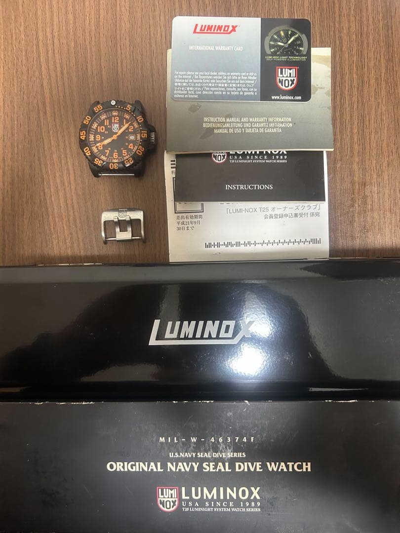 LUMINOX 電池切れ ベルトなし ジャンク品