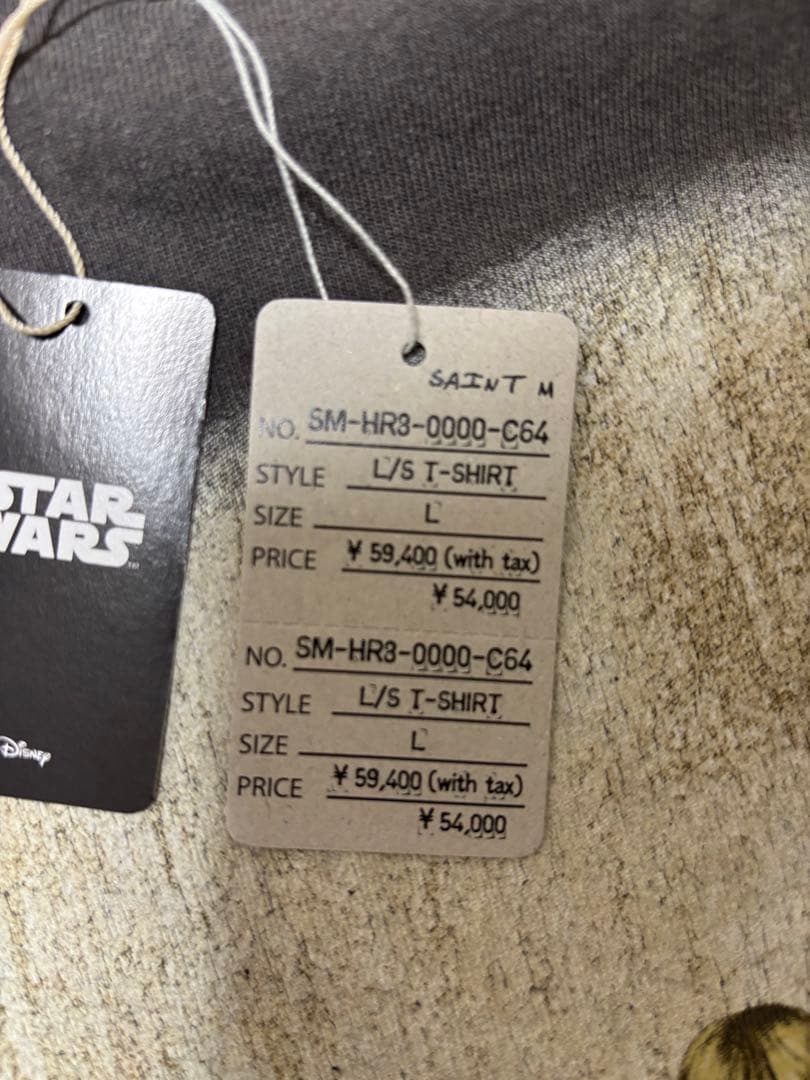 大人気！セントマイケルStar Wars ダース・ベイダー 長袖カットソーＬ