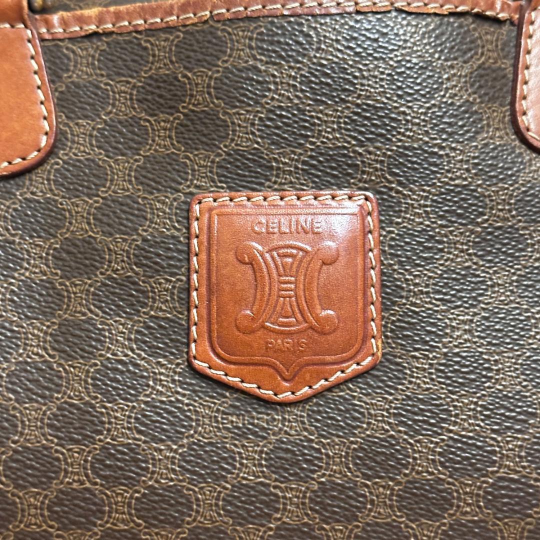 【CELINE】マカダム ボストンバッグ / bg111