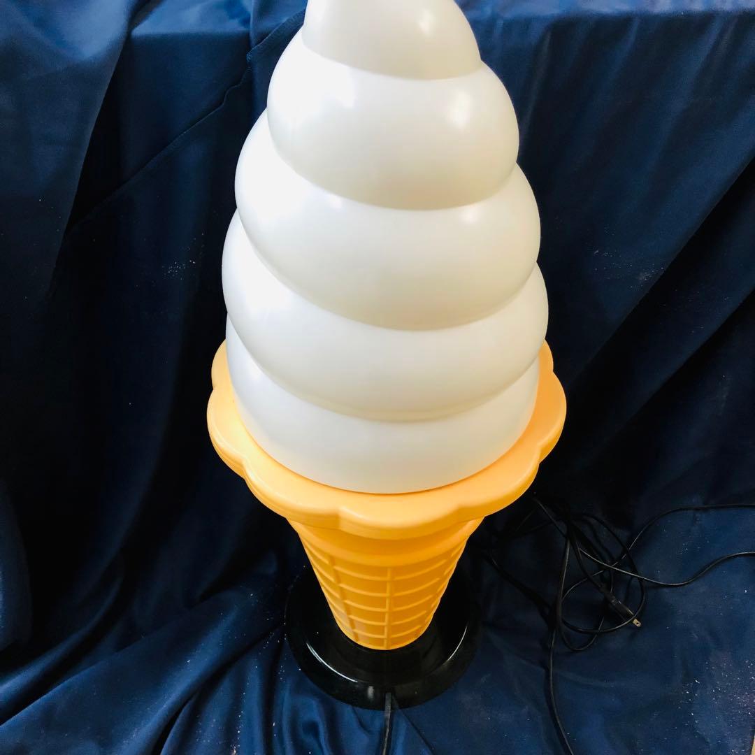 【中古】スジャータ TOMI ソフトクリーム 置物 模型