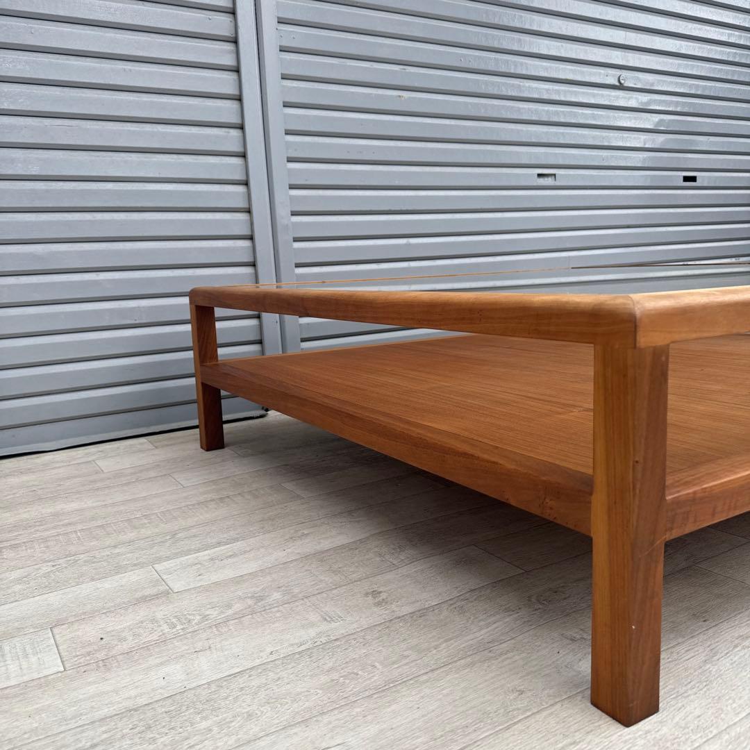 Time&Style ナンシー ウォールナット無垢材 センターテーブル