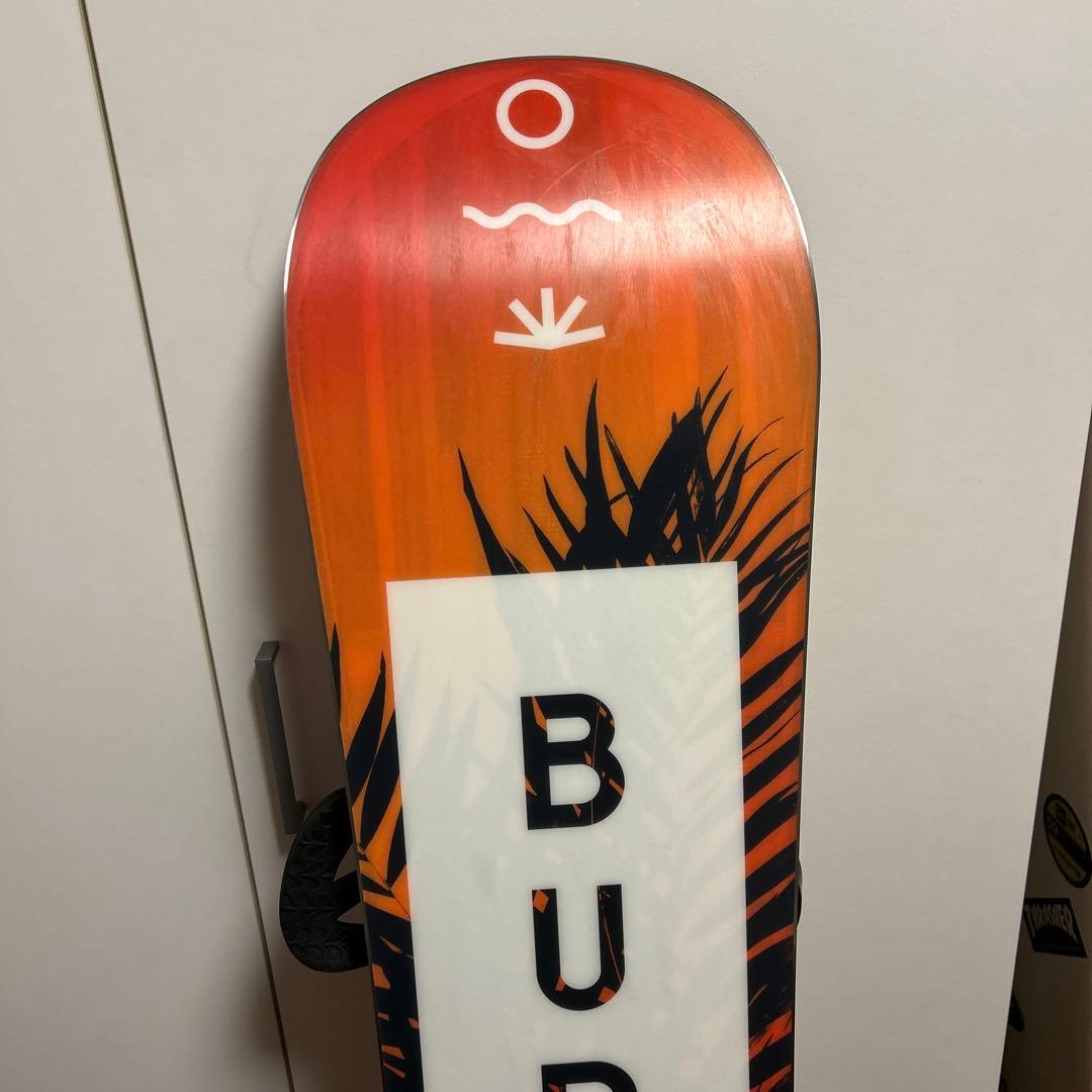 バートンスノーボードセット　ヴィンデング、ケース付き