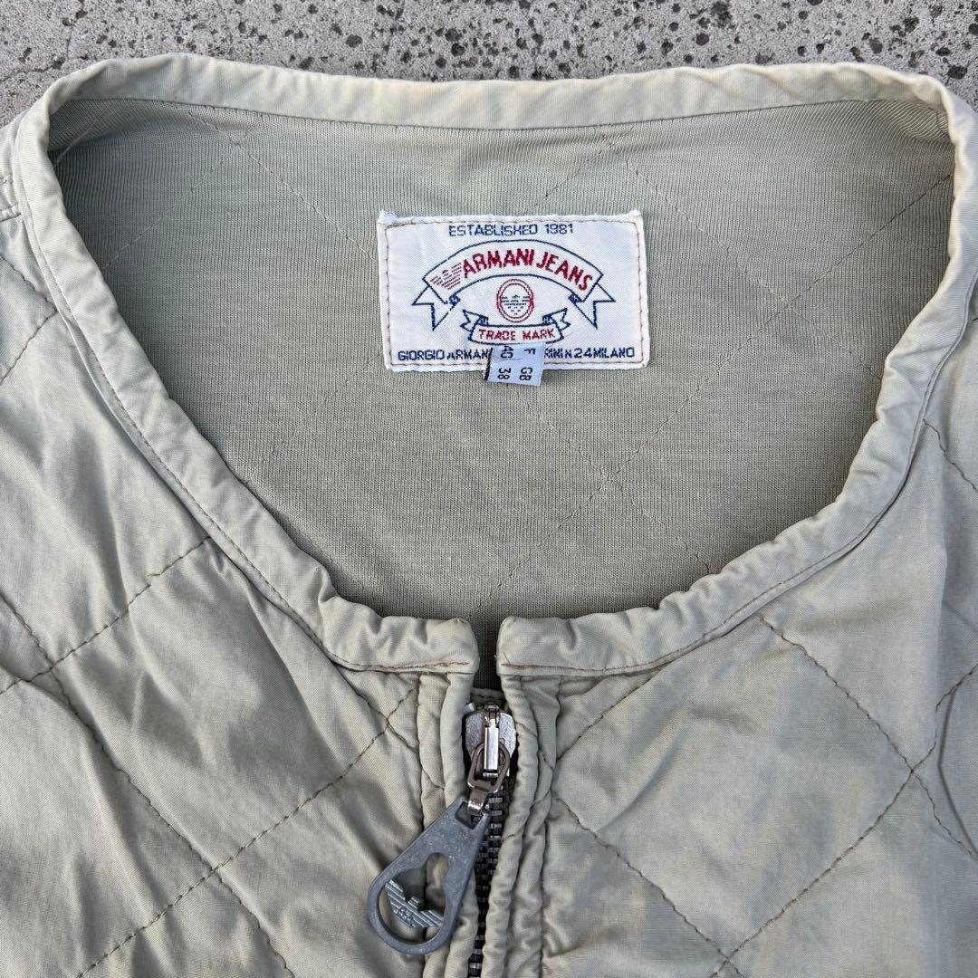 こ*く様 90s Armani jeans ma1 ボンバージャケット　イタリア