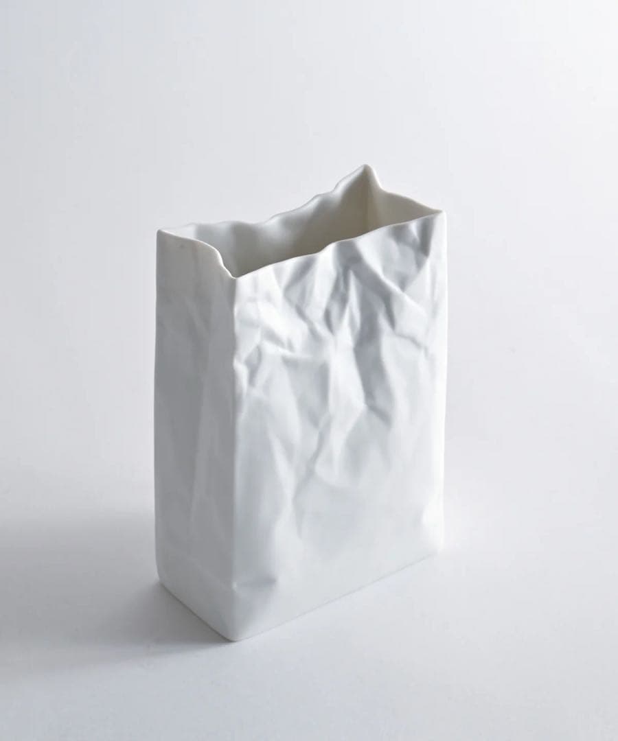 ニュークリンクルスーパーバッグ× kis keramia陶器の花