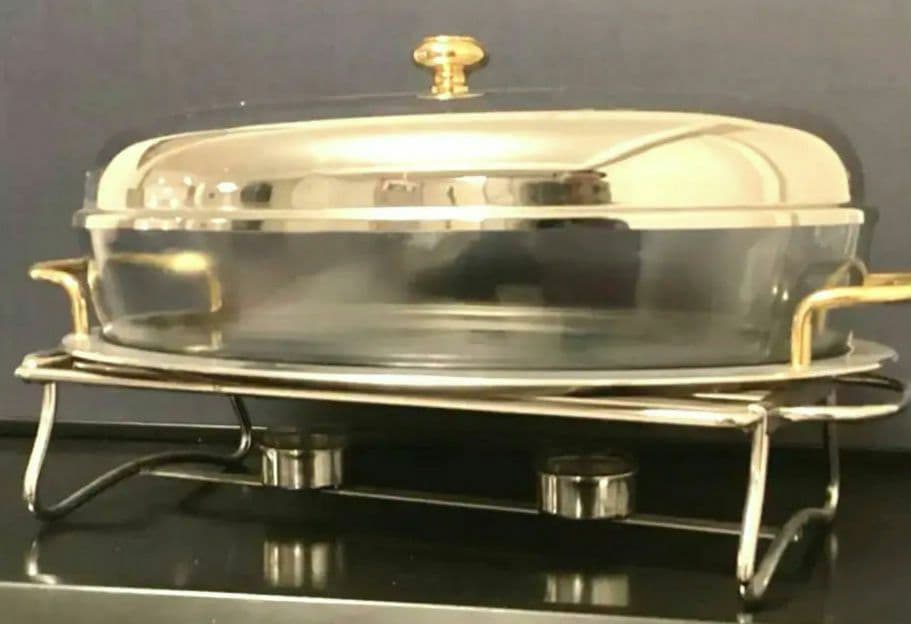 チェーフィングディッシュ ホテル幅39cm　ビュッフェサーバー　フードウォーマー