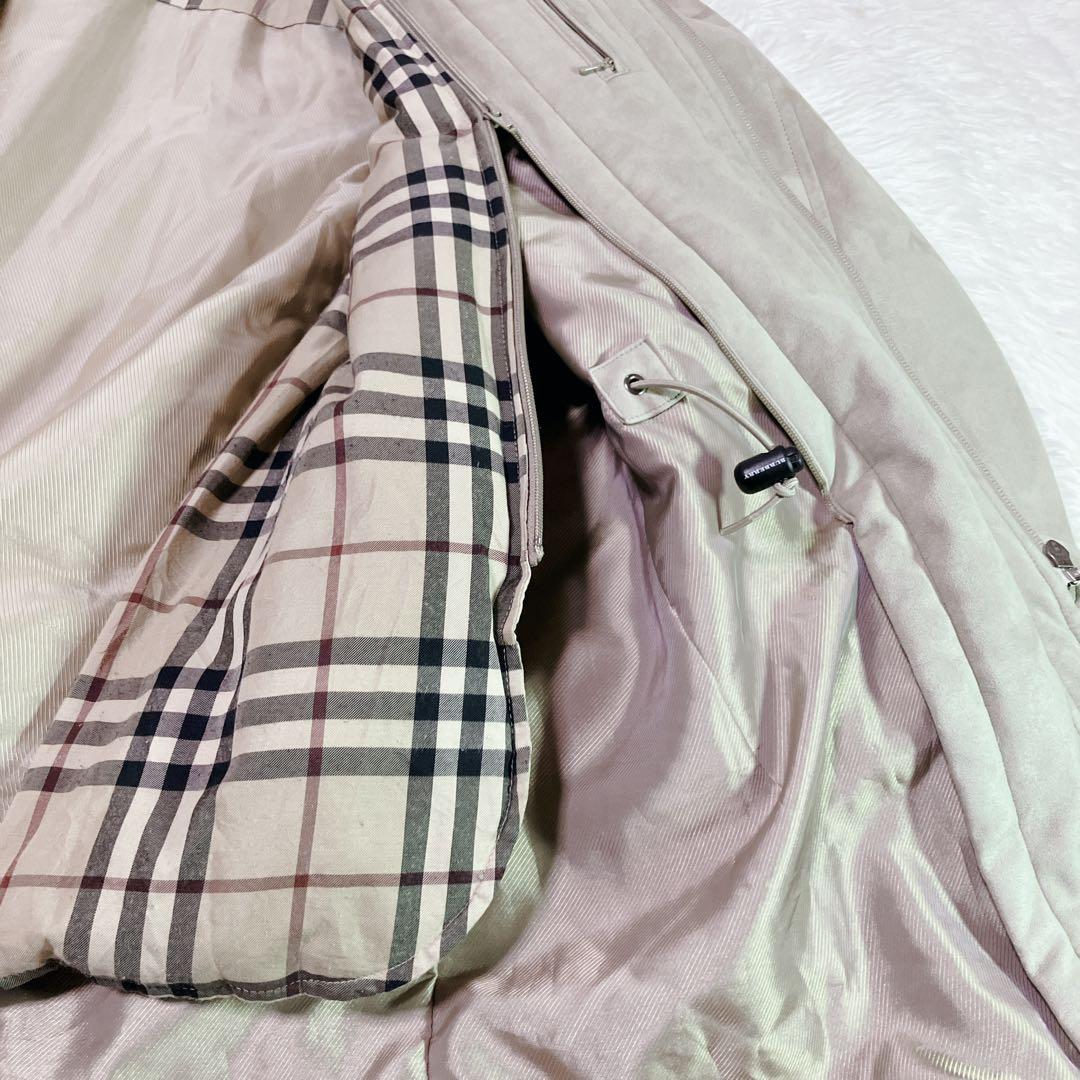 バーバリーロンドン　メガチェック　コート　フード付　ライナーダウン付　4way