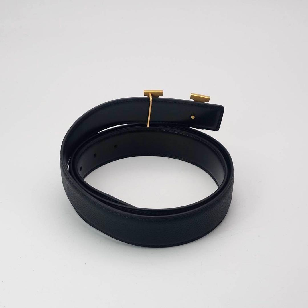 新品ベルト　エルメス　Hロゴ　コンスタンス　ゴールド　ユニセックス　レザー