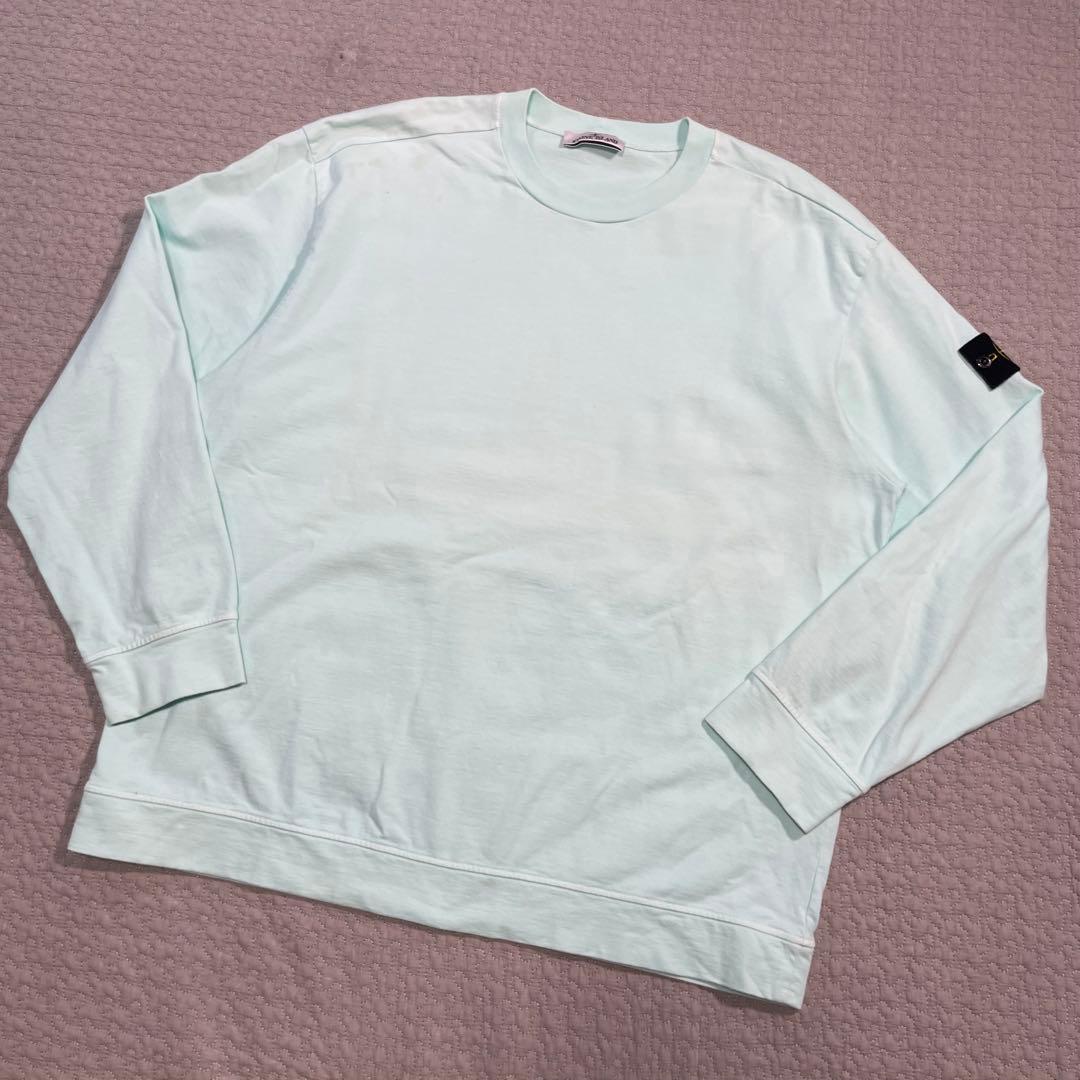 ストーンアイランド　長袖Tシャツ　ロンT ブルー系　771563750 XXL