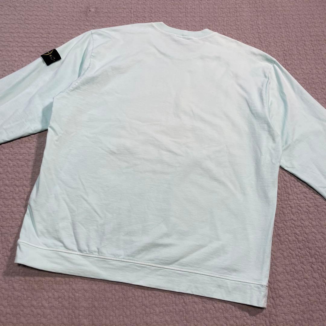 ストーンアイランド　長袖Tシャツ　ロンT ブルー系　771563750 XXL