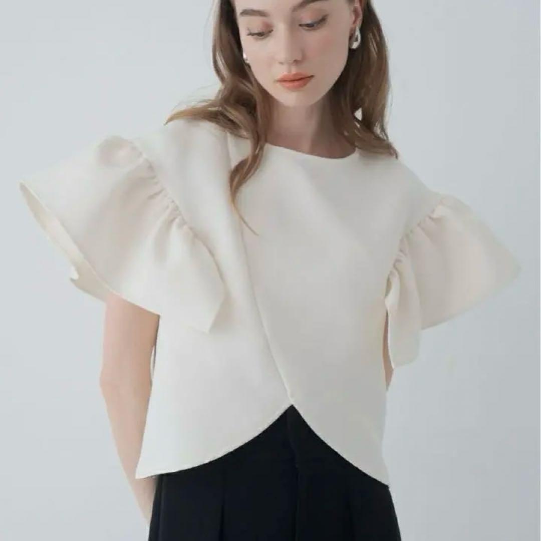 【未使用】メゾンドドルチェmaison de dolce フィオーレトップス