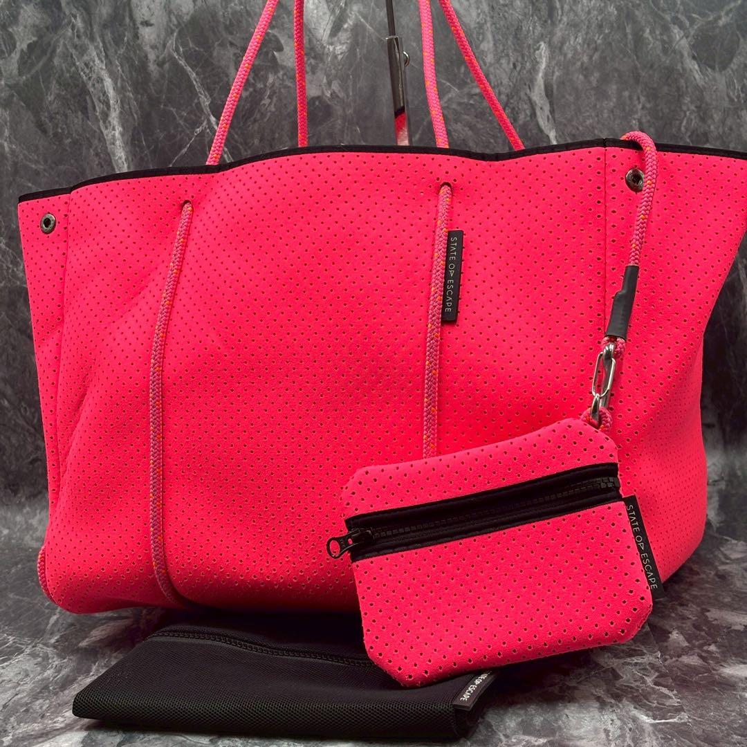 Moka ✨ステイトオブエスケープ　トートバッグ　ポーチ付き