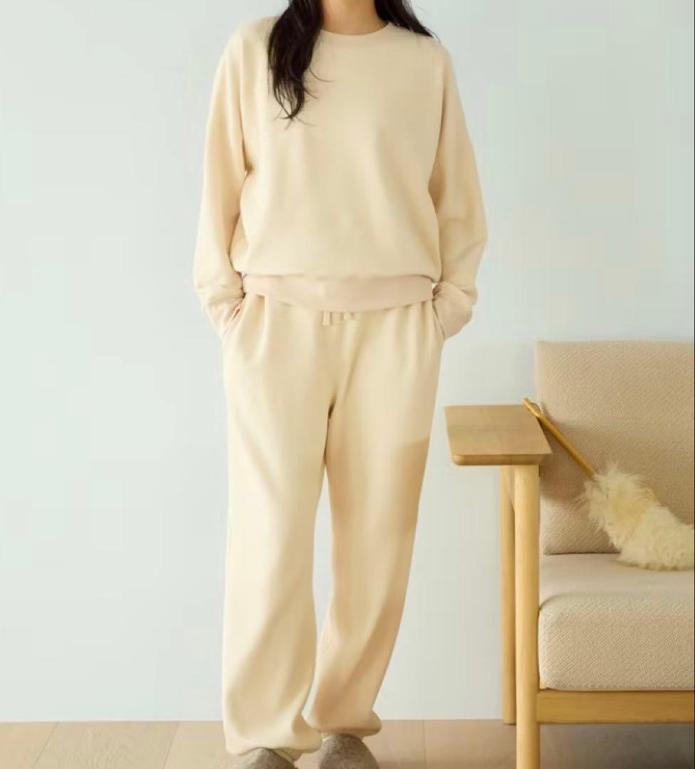 北欧暮らしの道具店　やみつきになる裏起毛のルームウェアセット　S-Mサイズ