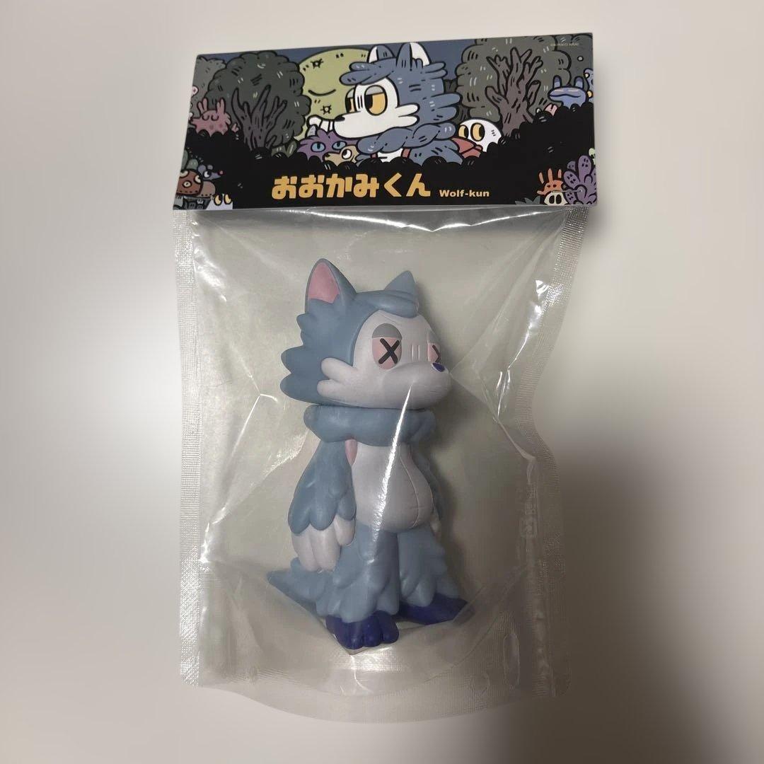 おおかみくん ソフビ ERRORBLUE