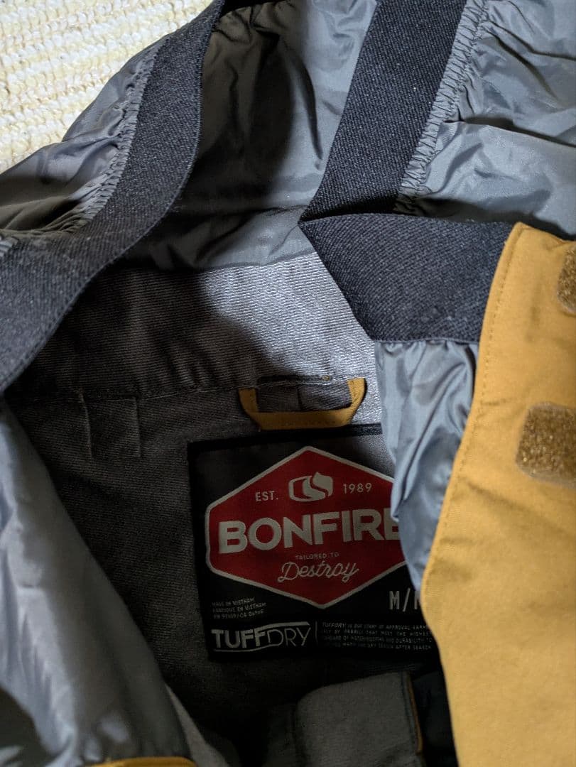 BONFIRE メンズ スノボードスノボースキーウェア　サイズM