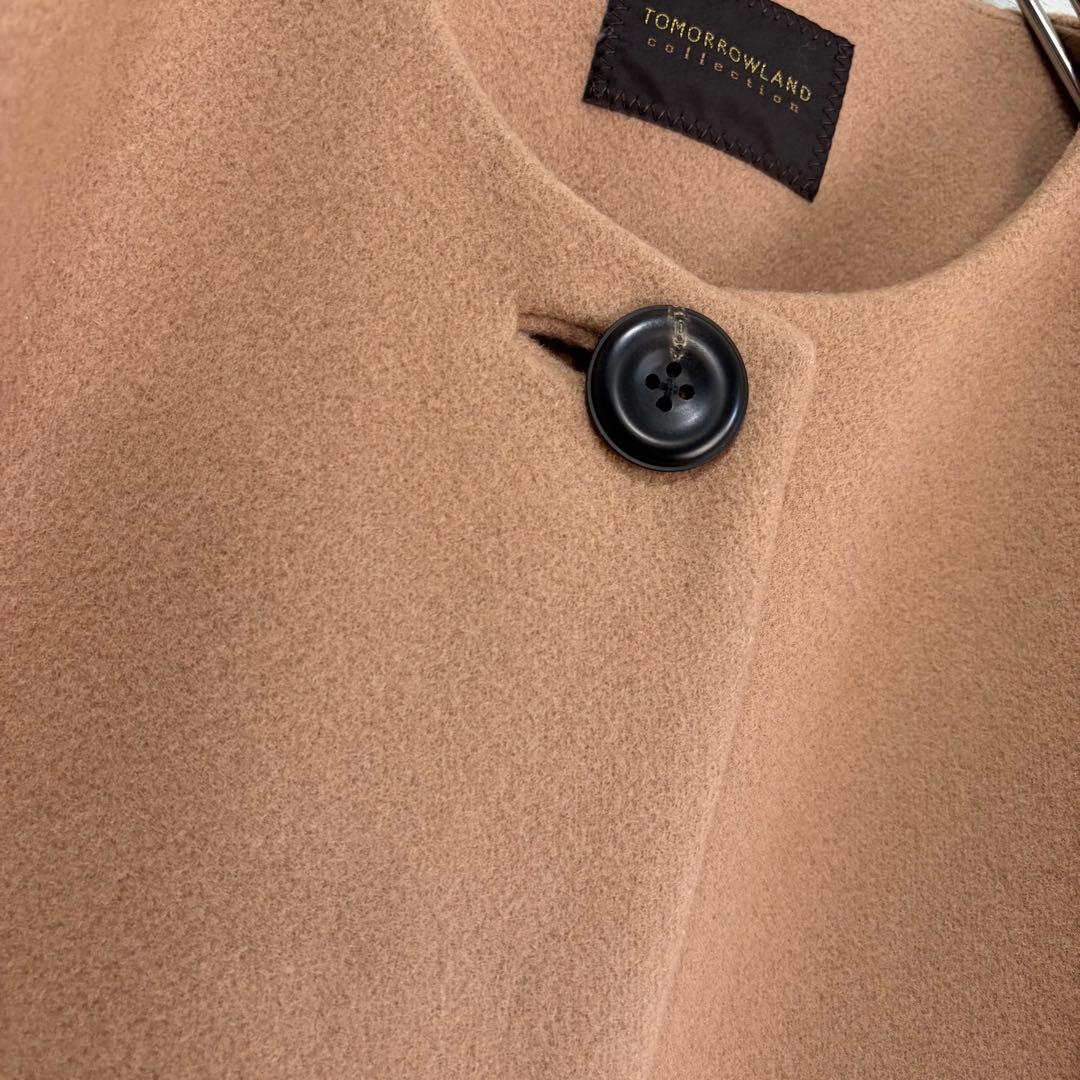 未使用・タグ付　トゥモローランドコレクション　ノーカラーコート　ルイジリッチェリ