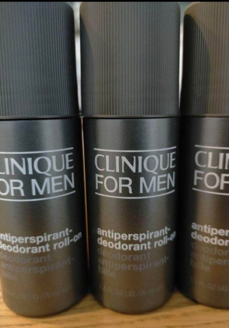 CLINIQUE FOR MEN デオドラントロールオン 3本セット