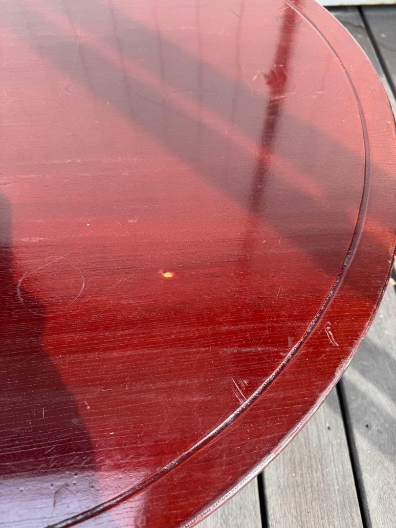 ちゃぶ台 折りたたみ 昭和レトロ 座卓 丸テーブル 古道具