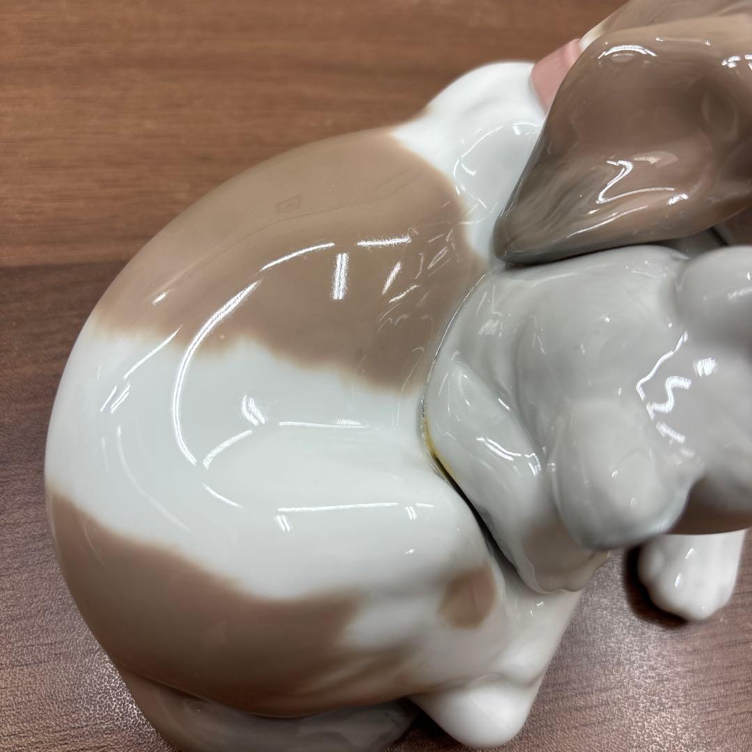 リヤドロ LLADROフィギュリン 6599 いつも一緒 犬 猫 動物