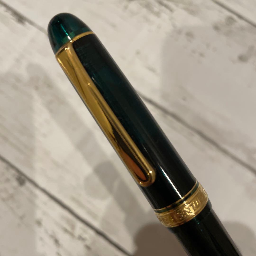 プラチナ万年筆 3776センチュリー グリーン