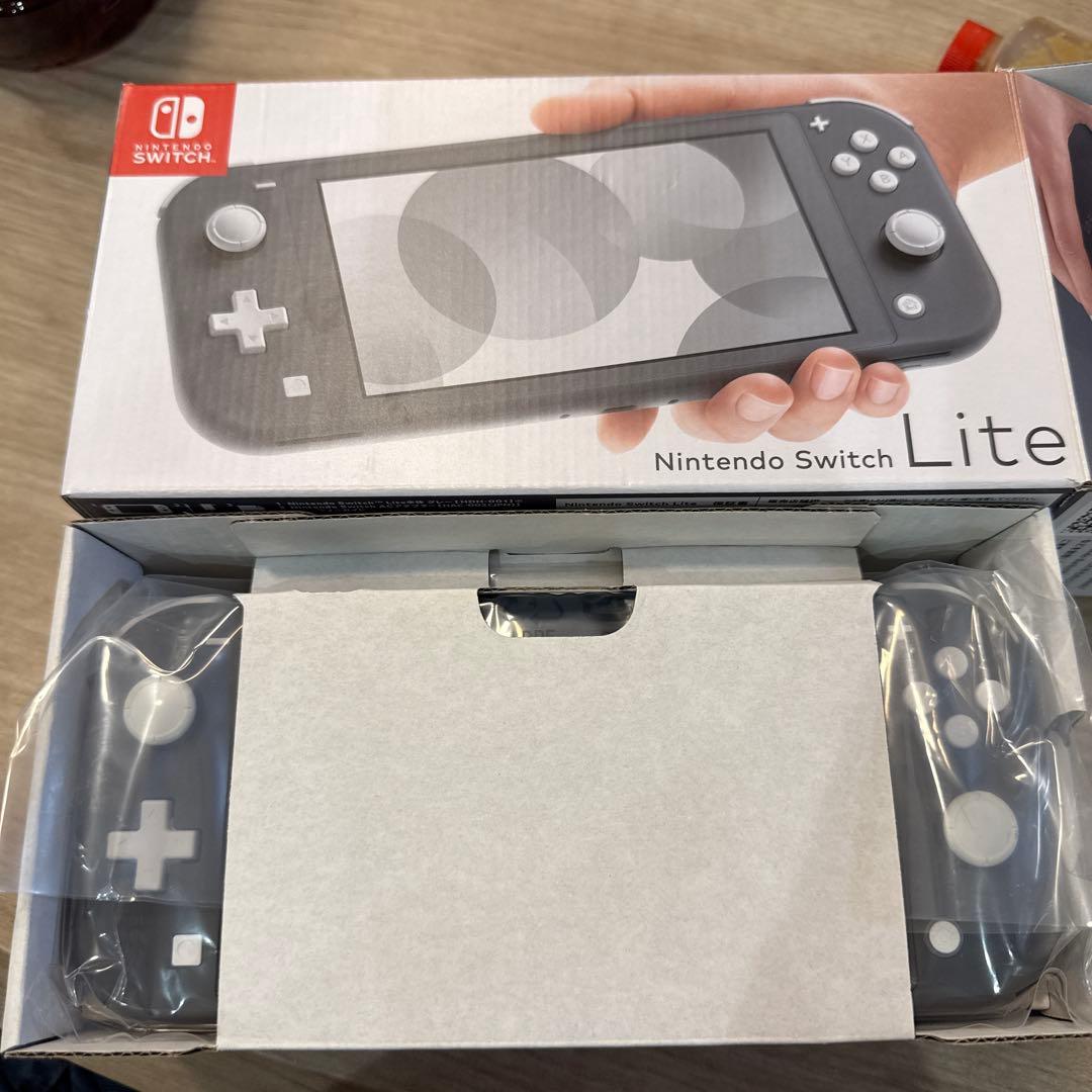 か*れ様 数回使用美品 Nintendo Switch Lite グレー 本体