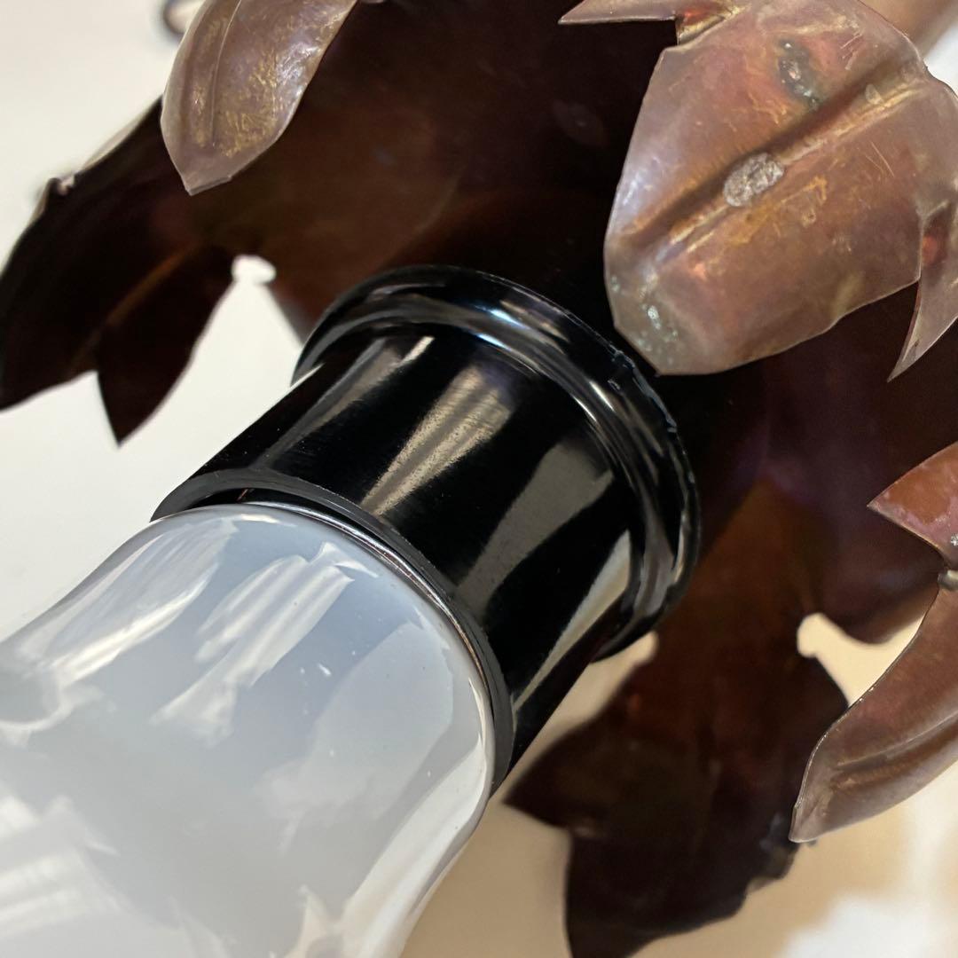 ヴィンテージ レトロ アンティーク ガラス ペンダントランプ 照明