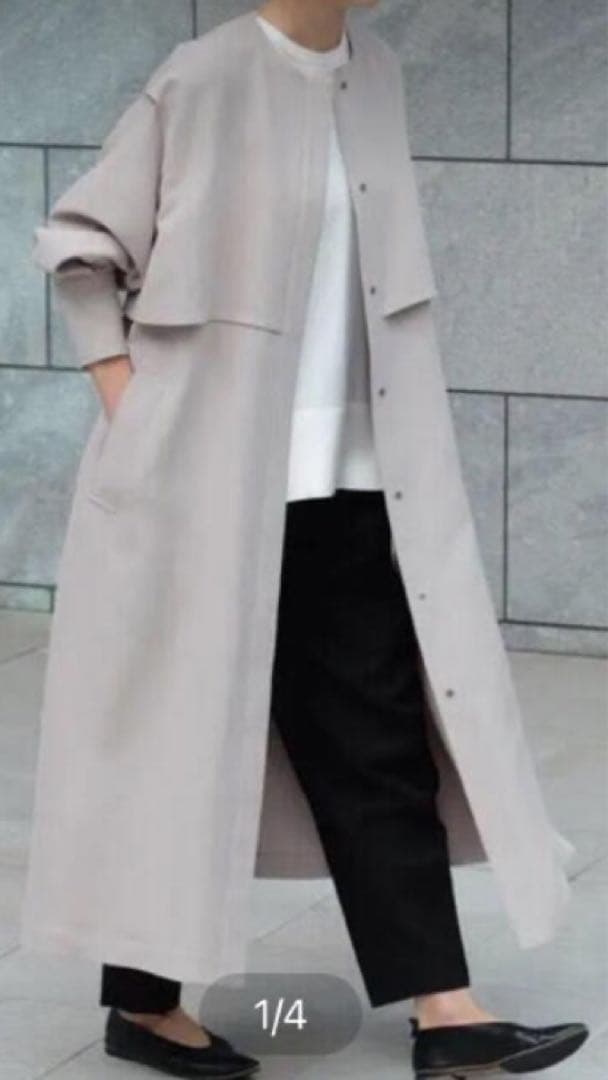 LOHEN ローヘン　サイドグログランレイヤードコート　スプリングコート