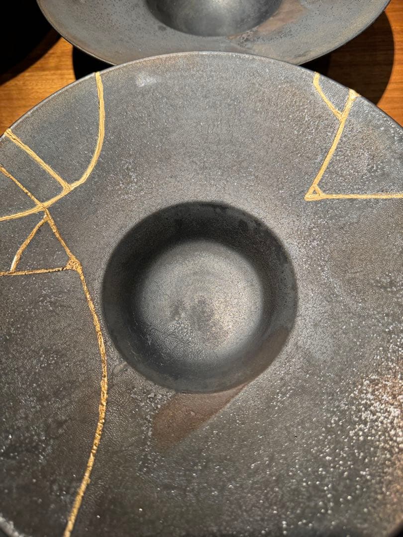 村上祐仁　黒マット鉢27センチ