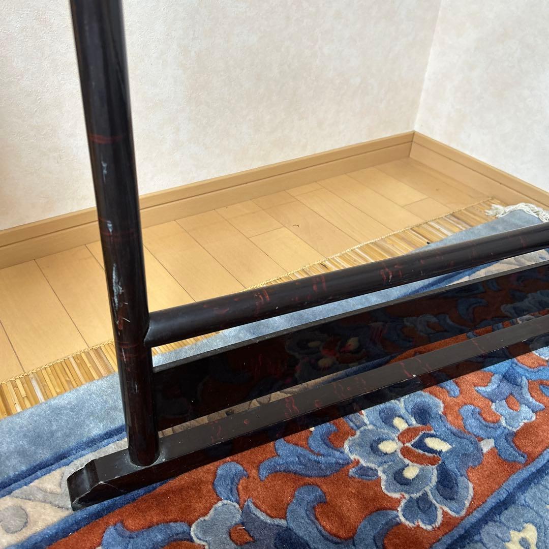 pinklokelani60様 衣桁 着物掛け 衣紋掛け 折り畳み インテリア